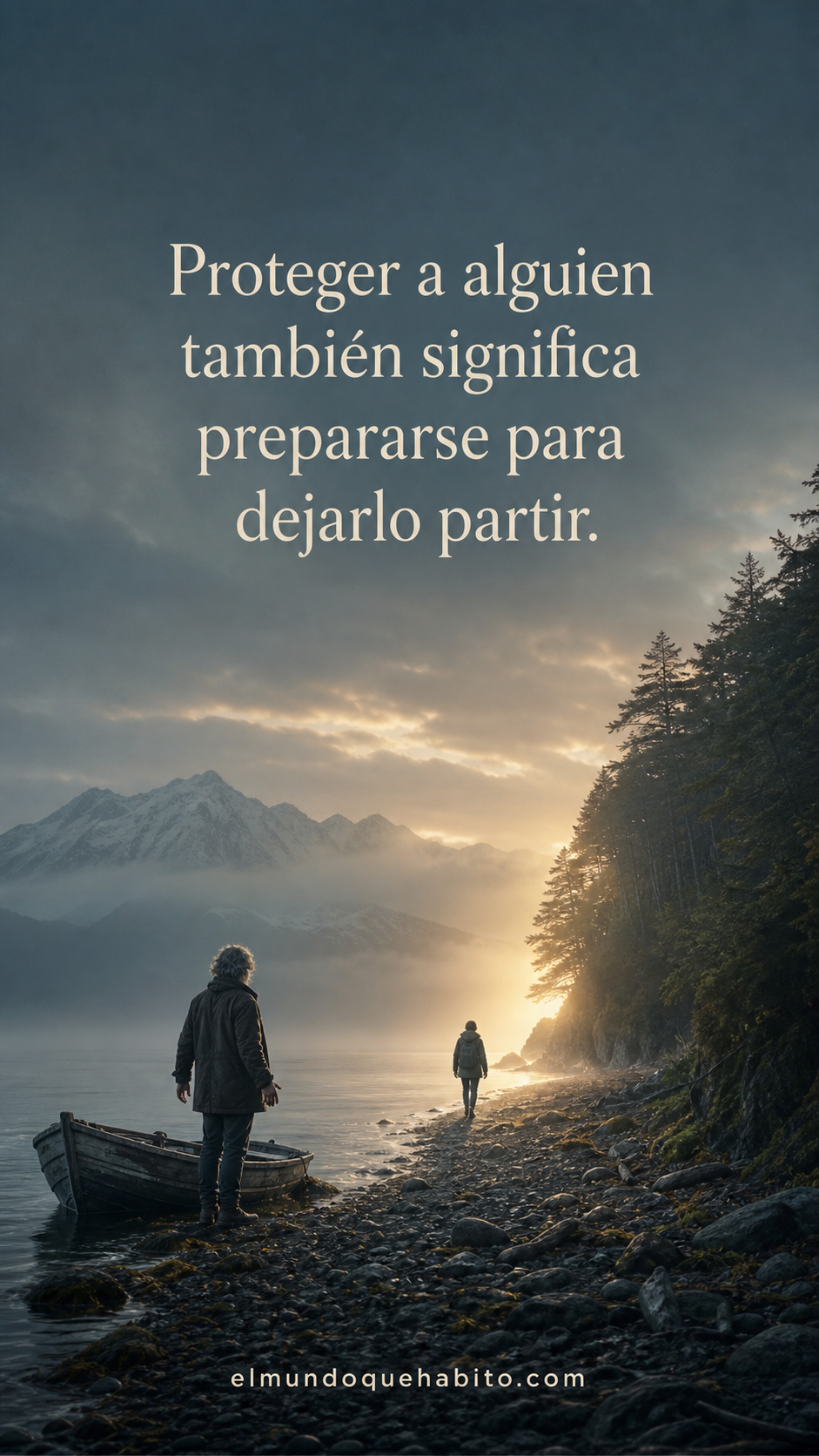 Proteger a alguien también significa prepararse para dejarlo partir.